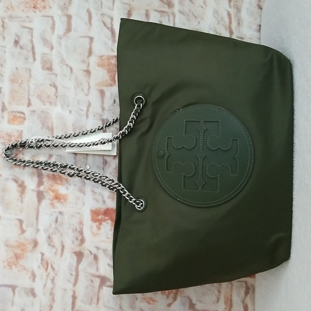 New Tory Burch Ella Chain Tote Bag - Picture 1 of 12